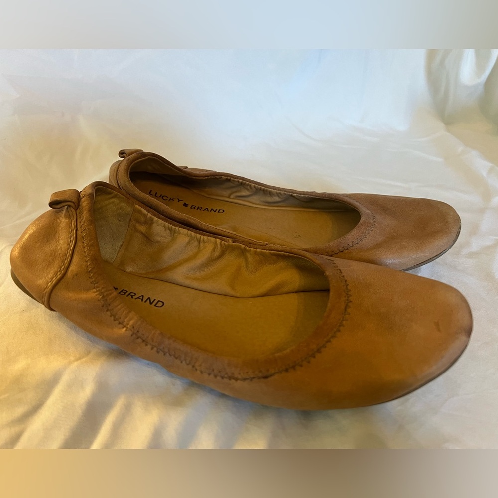 Lucky Brand emmie brown Ballet Flats